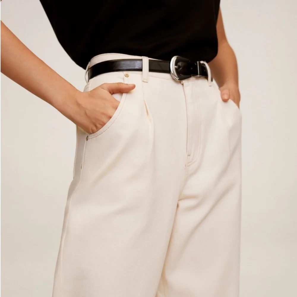 Mango Regina Dart Slouchy Jeans - Picture 3 of 5